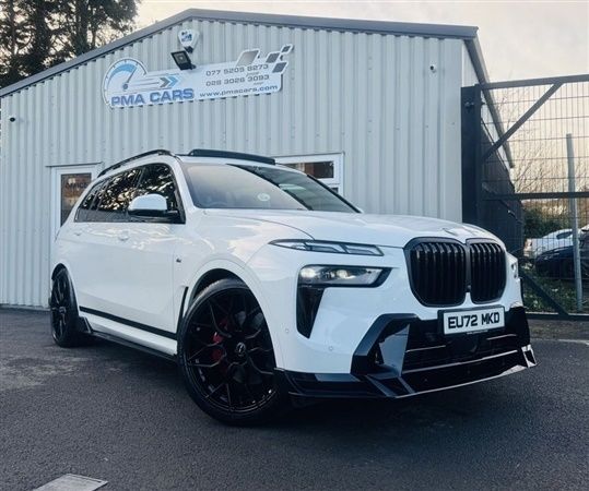 White Used 2022 BMW X7 M Sport SUV | £87,000 - Image 1/1