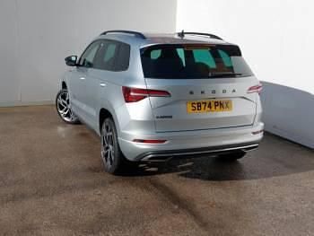 Used Skoda Karoq SportLine 150 HP (110 kW) 2024 Silver SUV