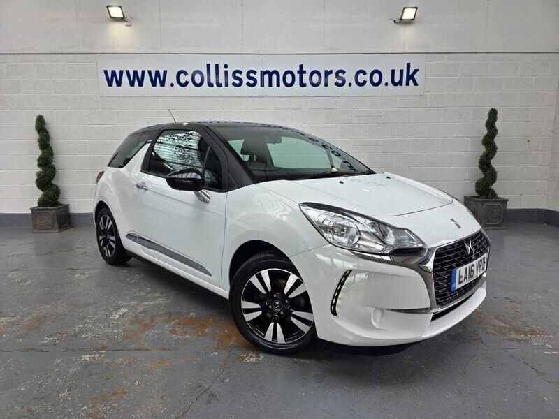 White Used 2016 DS Automobiles DS3 Chic Hatchback | £5,695 (Fair price) - Image 1/4