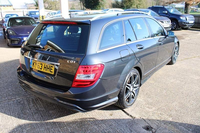 Used Mercedes C250 AMG 2013 Black Estate