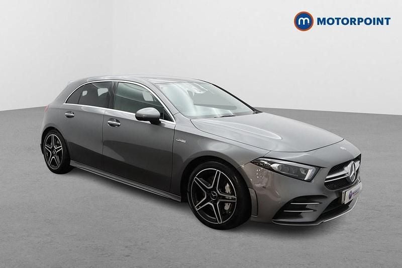 Grey Used 2019 Mercedes A35 AMG Premium Plus Hatchback | £24,499 (Super price) - Image 1/4