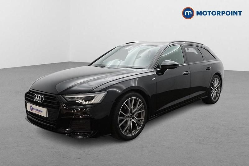 Used Audi A6 Black Edition 204 HP (150 kW) 2021 Black Estate