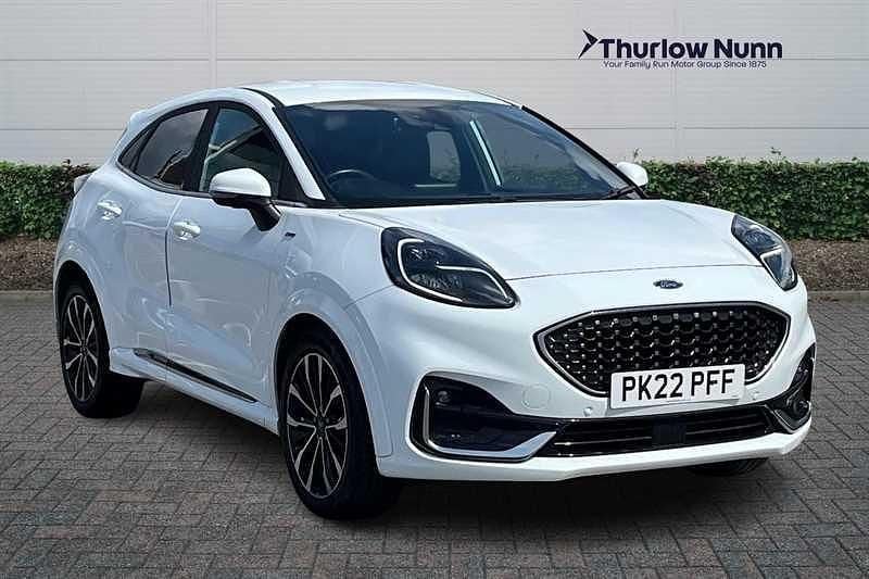 White Used 2022 Ford Puma ST-Line Hatchback | £15,500 (Fair price) - Image 1/4