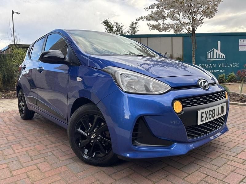 Used Hyundai i10 GO! 2018 Blue Hatchback