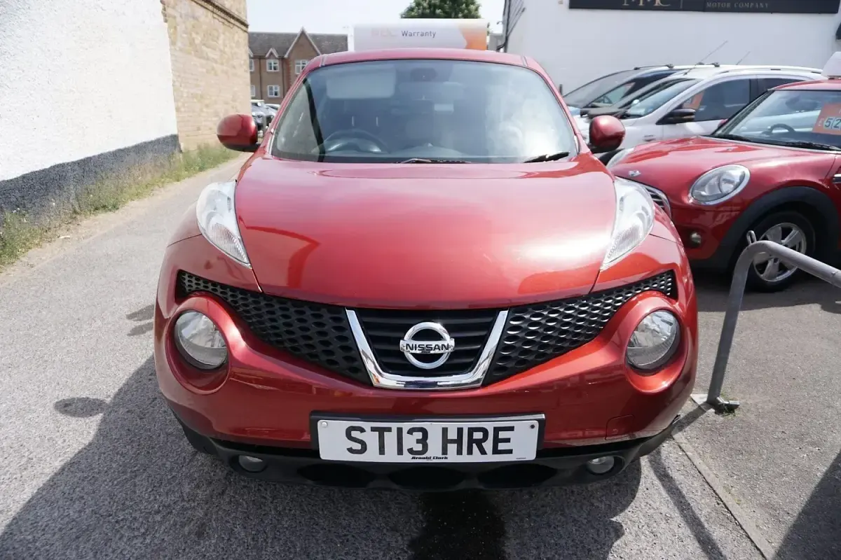Used Nissan Juke Tekna 2013 Red SUV