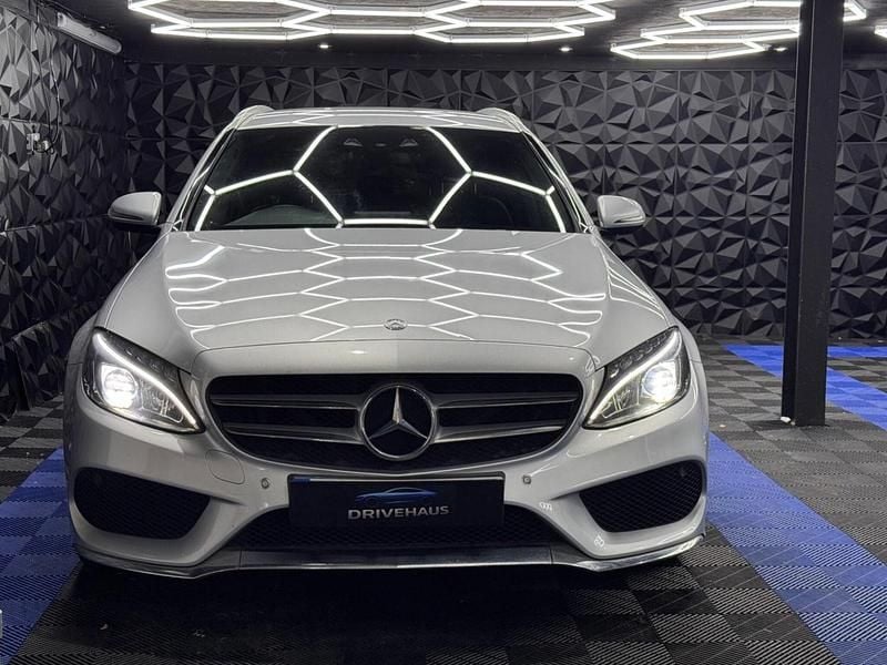 Used Mercedes C220 AMG line 2017 Silver Estate