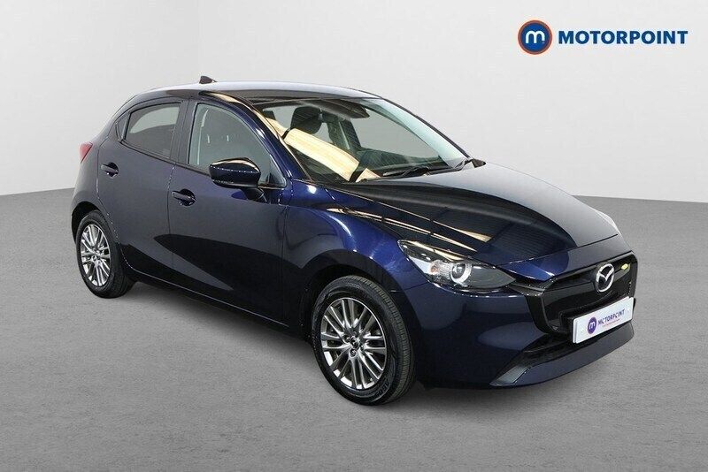 Blue Used 2023 Mazda 2 Exclusive-Line Hatchback | £15,699 (A bit pricey) - Image 1/4