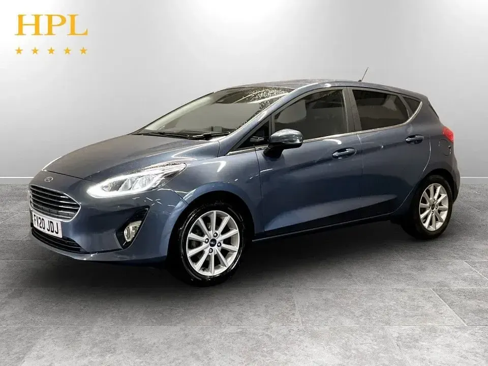 Used Ford Fiesta Titanium 95 HP (69 kW) 2020 Blue Hatchback