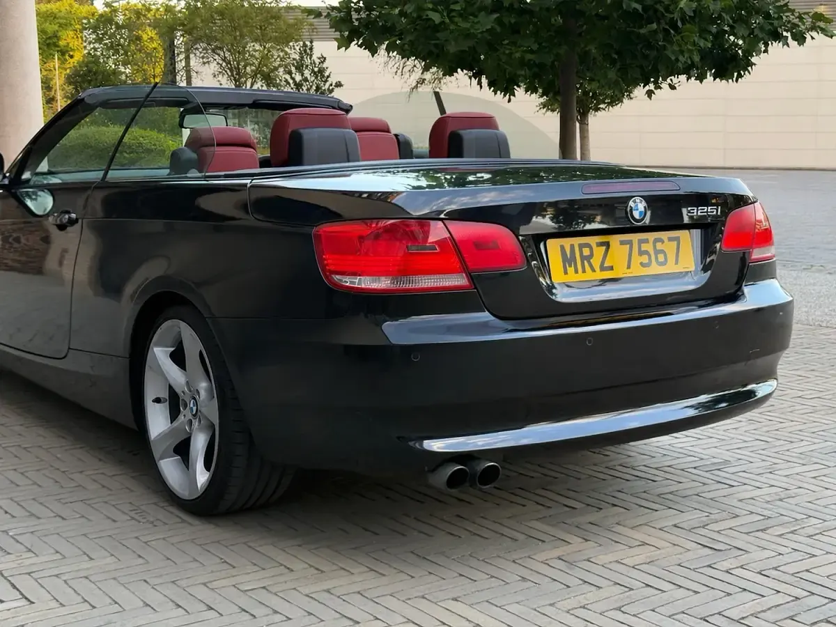 Used BMW 325 Cabriolet 2010 Black Cabriolet