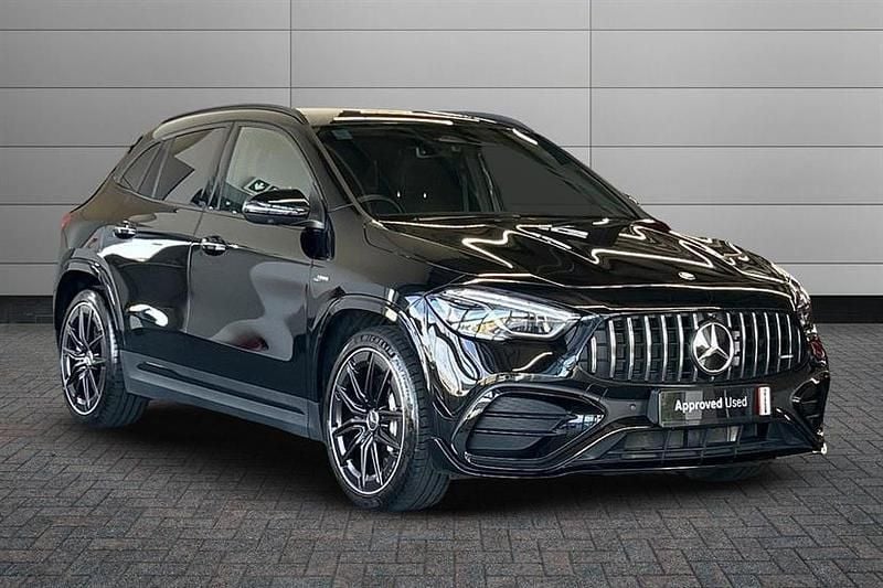 Cosmos black Used 2024 Mercedes GLA35 AMG Premium Plus SUV | £47,050 - Image 1/4