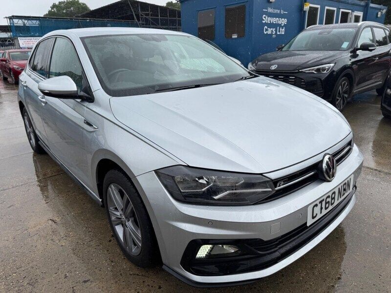 Silver Used 2019 VW Polo R-line Hatchback | £12,995 (Fair price) - Image 1/4