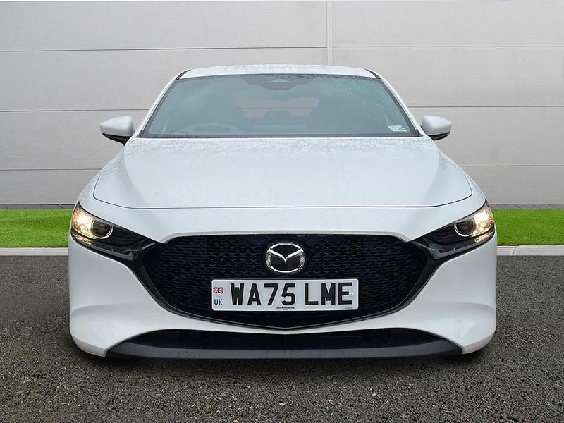 Used Mazda 3 Prime-Line 140 HP (102 kW) 2025 White Hatchback
