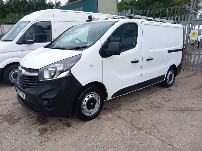 White Used 2018 Vauxhall Vivaro Van | £7,995 (Super price) - Image 1/4