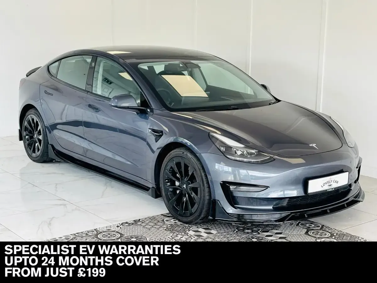 Used Tesla Model 3 Long Range RWD 366 kW (498 HP) 2021 Grey Sedan