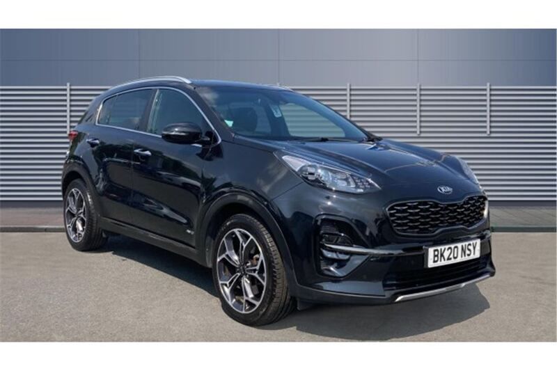 Black Used 2020 Kia Sportage GT-Line SUV | £17,023 (Fair price) - Image 1/4