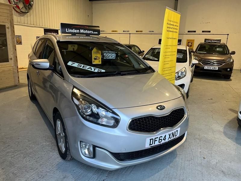Used Kia Carens 133 HP (97 kW) 2015 Silver MPV