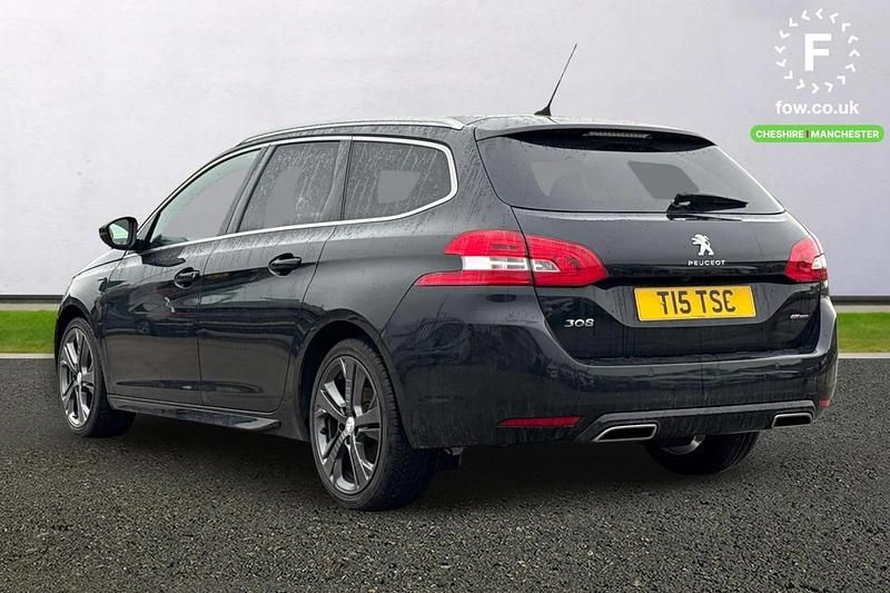 Used Peugeot 308 SW GT-line 2018 Black Estate