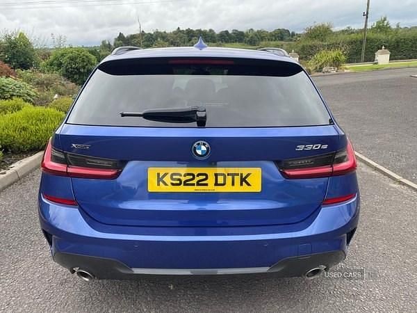 Used BMW 330e M Sport 288 HP (211 kW) 2022 Blue Estate