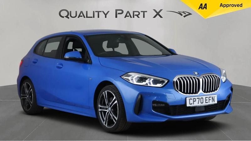 Blue Used 2020 BMW 118 M Sport Hatchback | £16,279 (Fair price) - Image 1/4