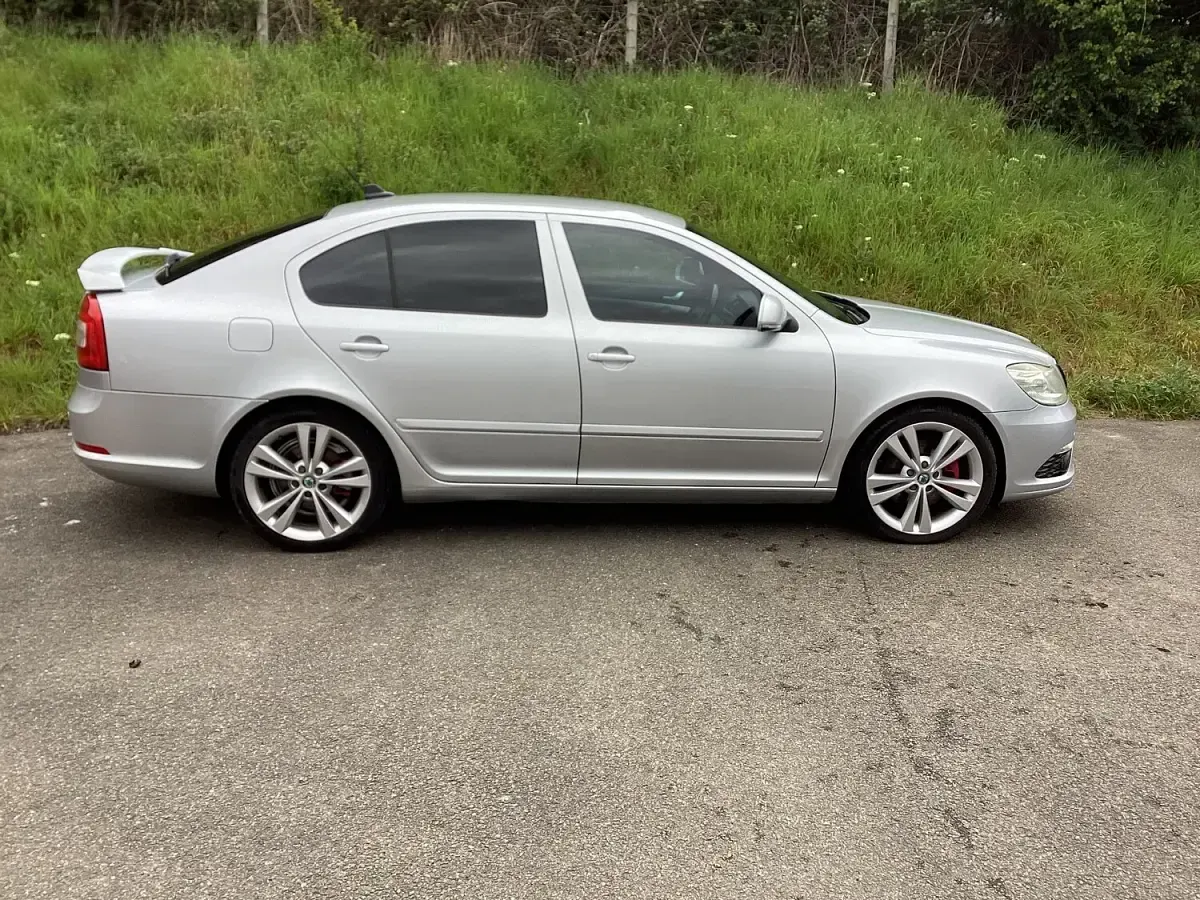 Used Skoda Octavia vRS 170 HP (125 kW) 2010 Silver Hatchback