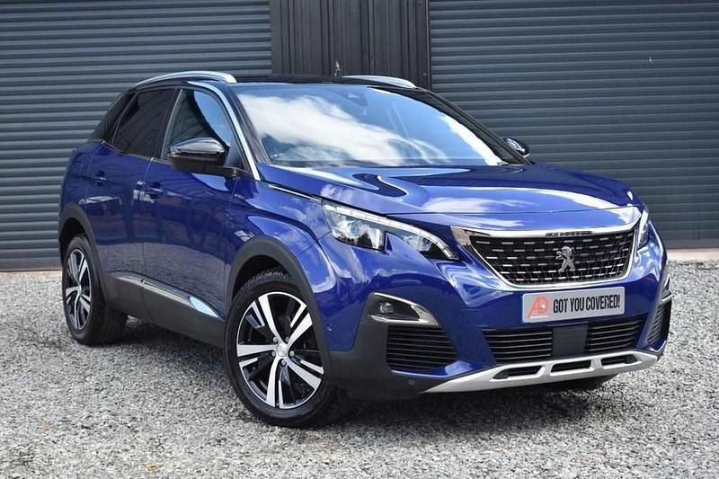 Blue Used 2019 Peugeot 3008 GT-line Hatchback | £12,000 (Good price) - Image 1/4
