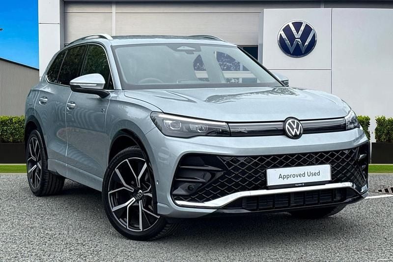 Silver Used 2024 VW Tiguan R-line SUV | £31,887 (A bit pricey) - Image 1/4