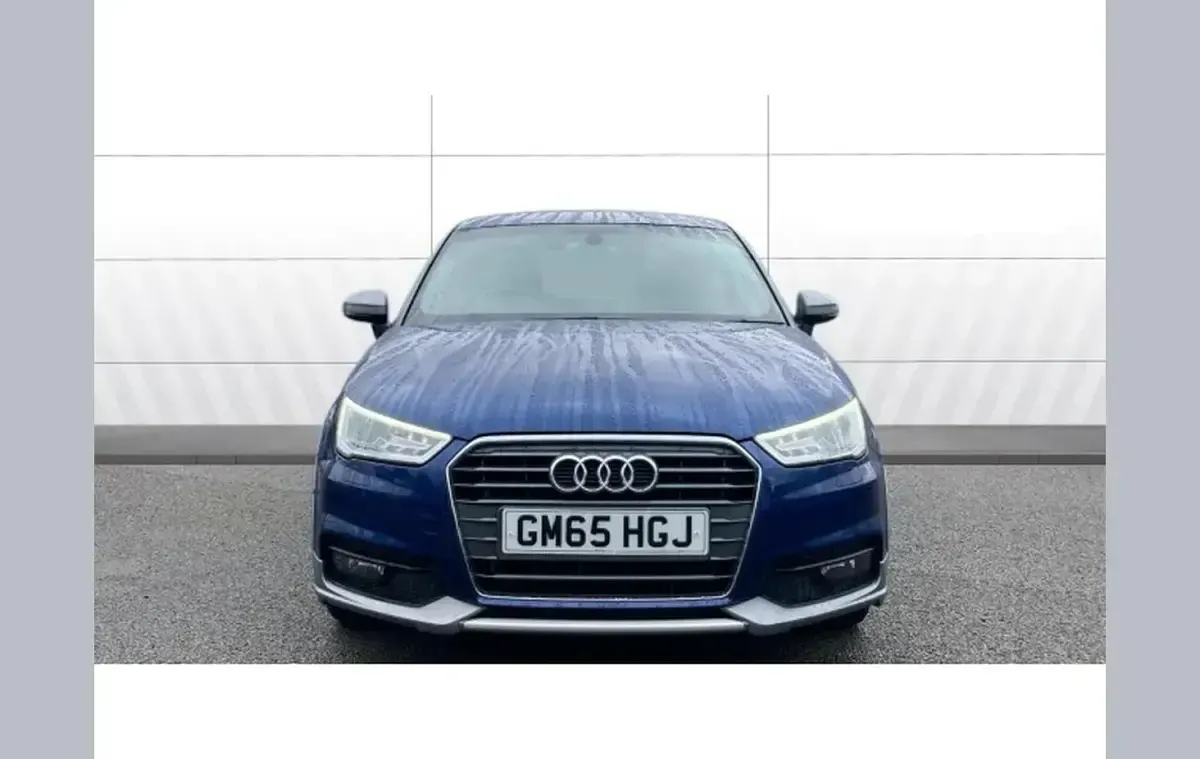 Used Audi A1 S-Line 123 HP (90 kW) 2016 Blue Hatchback