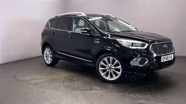 Black Used 2019 Ford Kuga Vignale SUV | £17,999 (Fair price) - Image 1/4