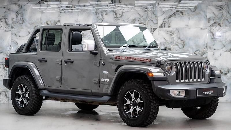 Grey Used 2018 Jeep Wrangler Overland SUV | £29,989 (Fair price) - Image 1/4