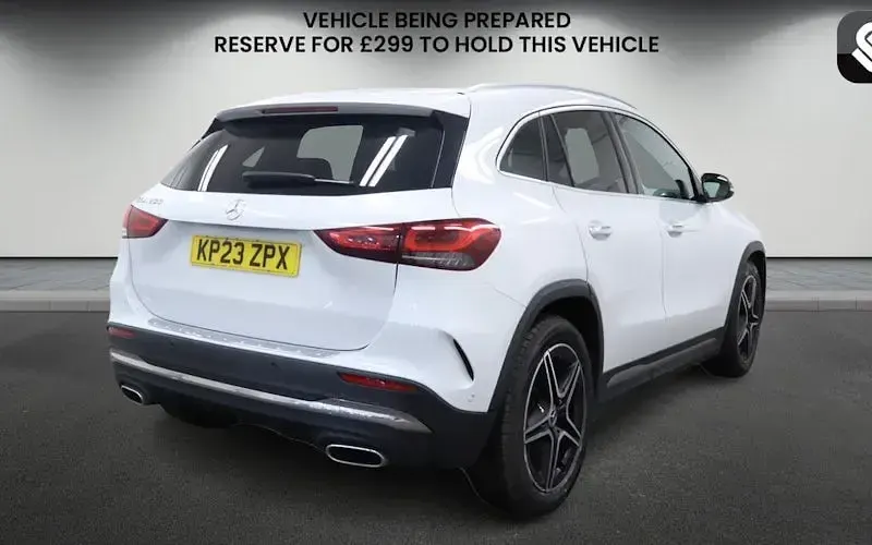 Used Mercedes GLA200 AMG line 163 HP (119 kW) 2022 Digital white SUV