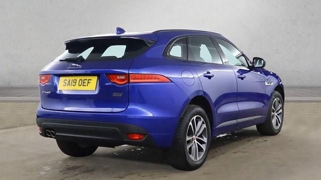 Used Jaguar F-Pace R-Sport 180 HP (132 kW) 2019 Blue SUV