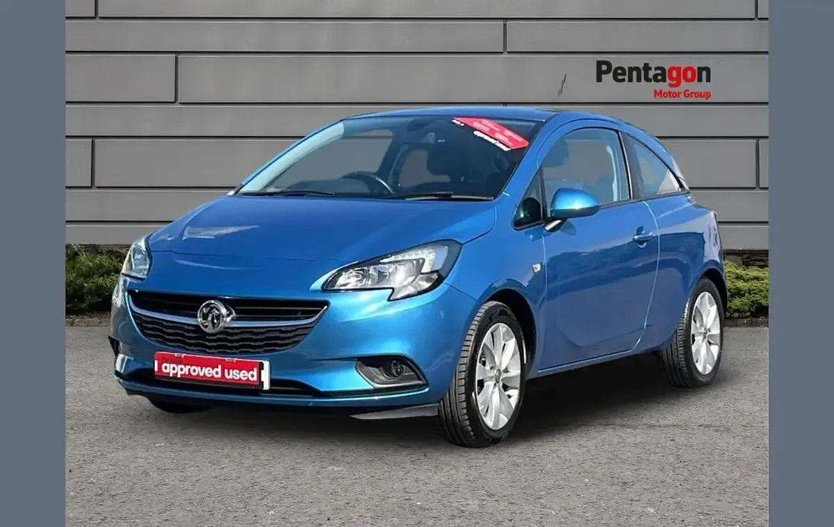 Used Vauxhall Corsa 73 HP (53 kW) 2018 Blue Hatchback