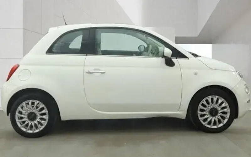 Used Fiat 500 Lounge 69 HP (50 kW) 2016 White Hatchback