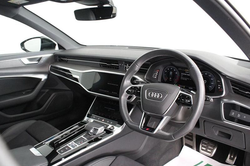 Used Audi A6 Black Edition 2022 White Estate