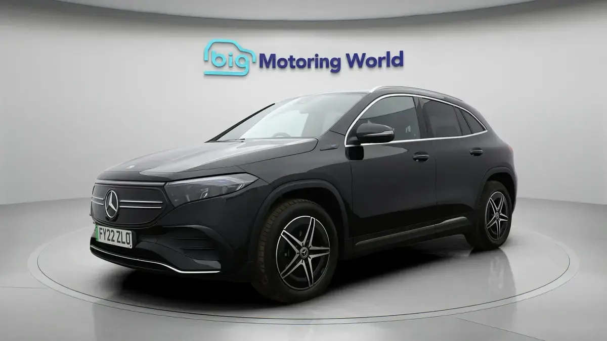Used Mercedes EQA350 AMG line 214 kW (292 HP) 2022 Black SUV