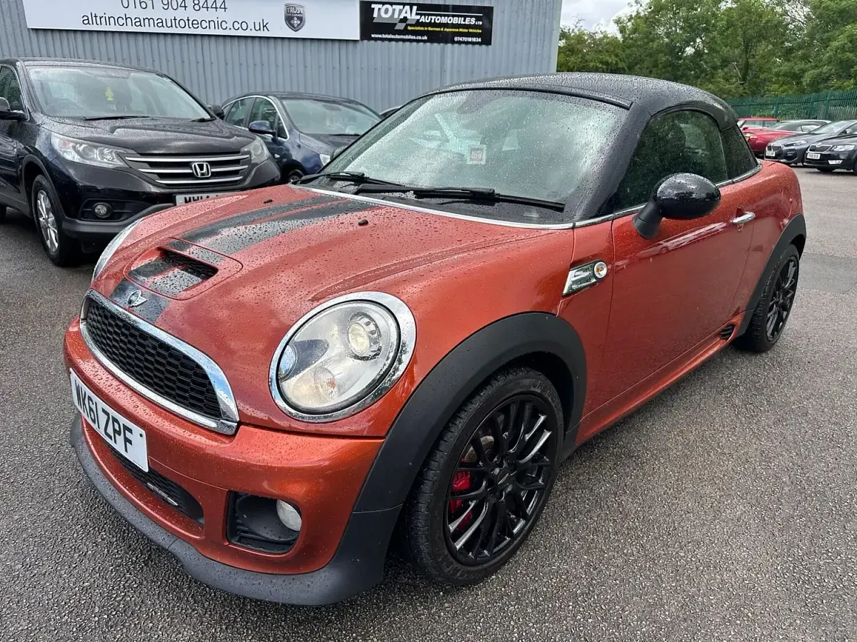 Used Mini John Cooper Works Coupé 2012 Orange Coupe
