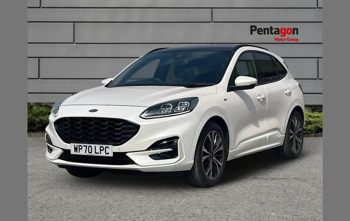 Used Ford Kuga ST-Line X 120 HP (88 kW) 2020 White SUV