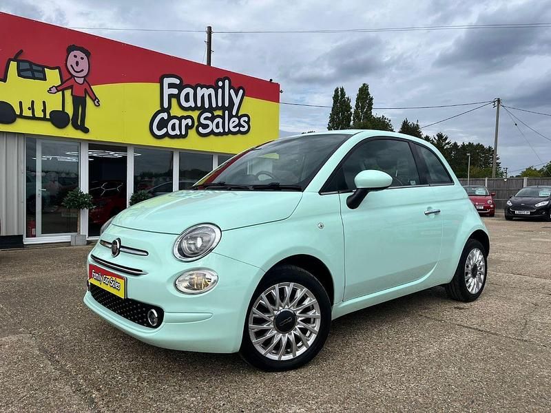 Green Used 2020 Fiat 500 Lounge Hatchback | £7,995 (A bit pricey) - Image 1/3