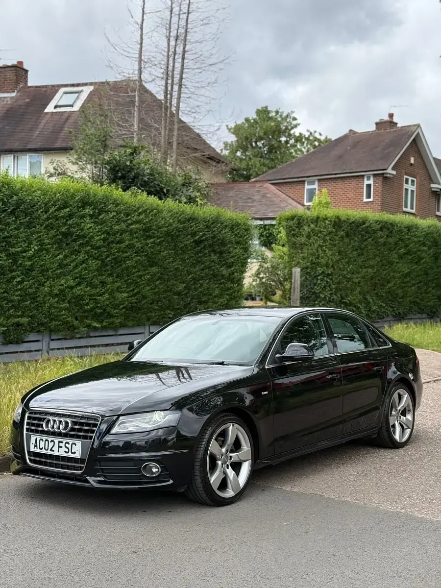 Used Audi A4 S-Line 2008 Black Sedan