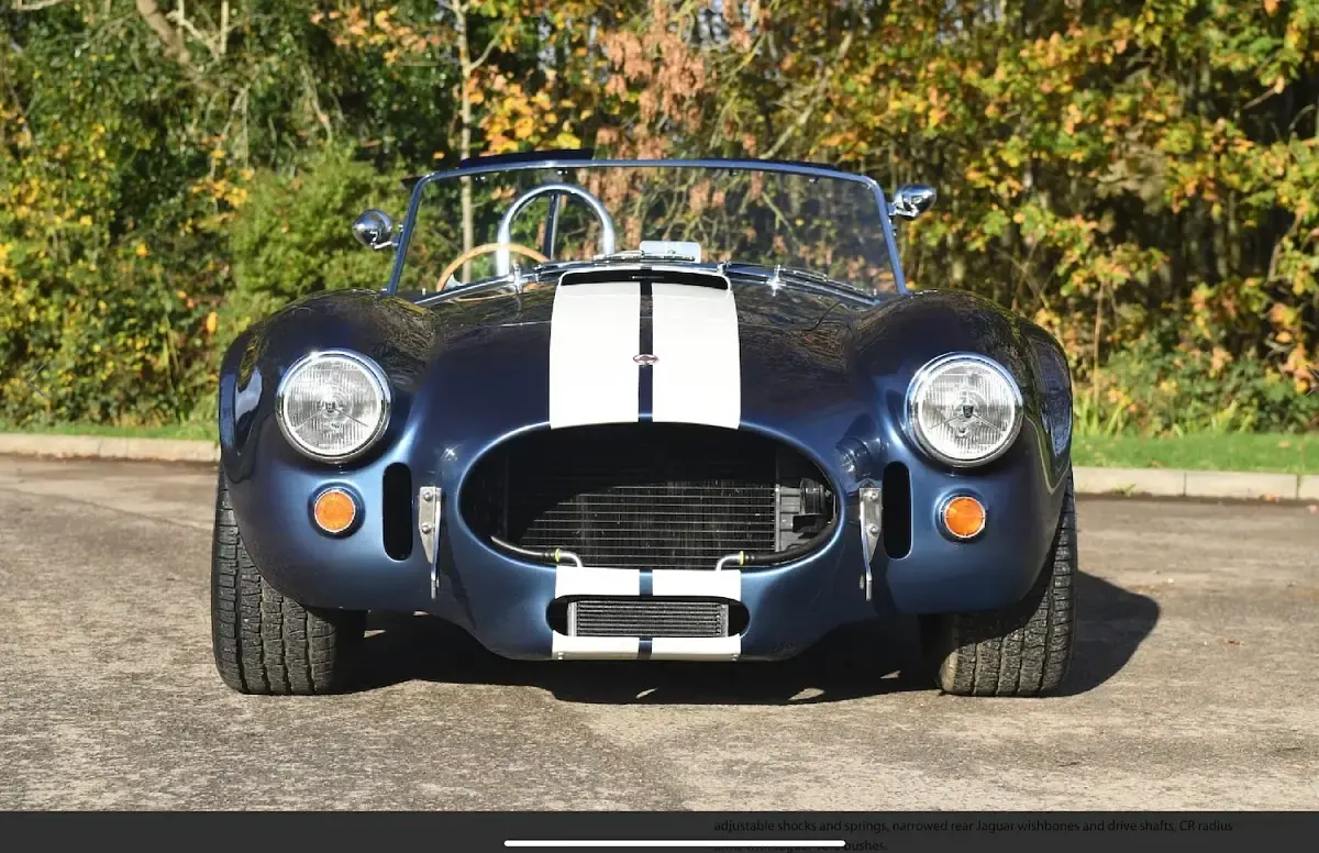 Used AC Cobra 1999 Blue Cabriolet