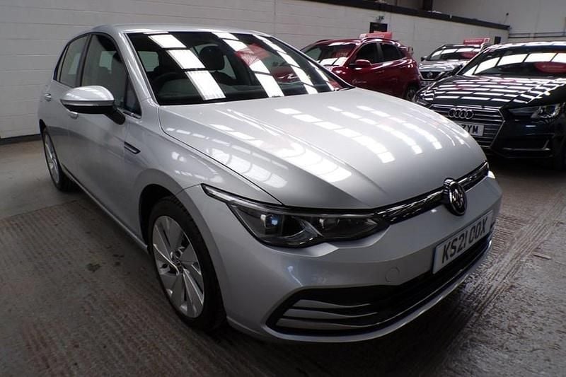 Silver Used 2021 VW Golf VIII Style Hatchback | £15,240 (Good price) - Image 1/1