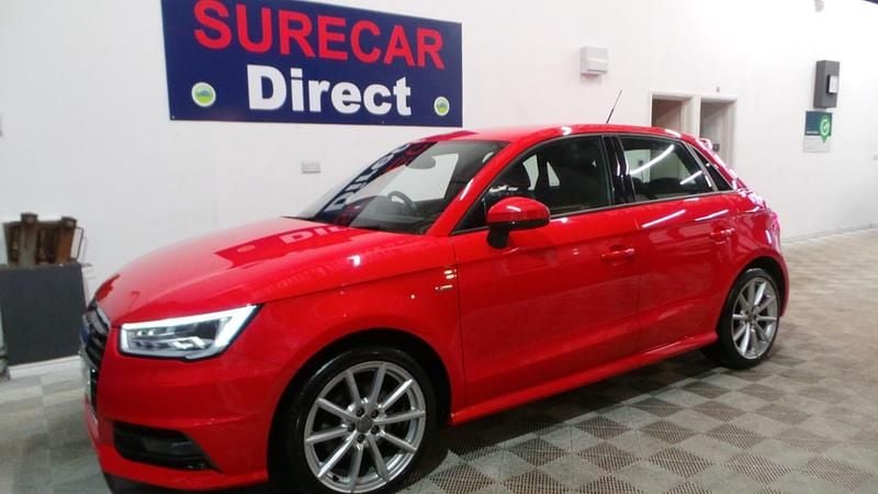 Used Audi A1 S-Line 2017 Red Hatchback