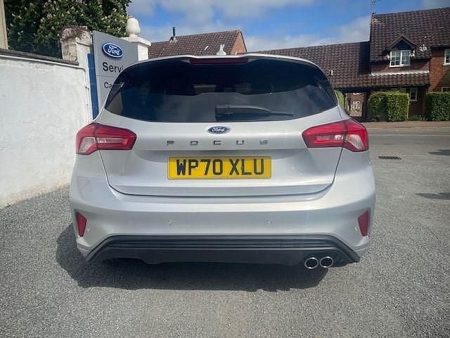 Used Ford Focus ST-Line X 120 HP (88 kW) 2020 Silver Hatchback