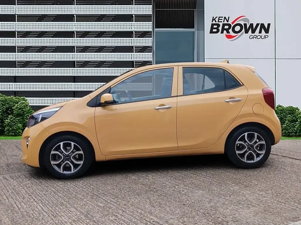 Used Kia Picanto 2023 Yellow Hatchback