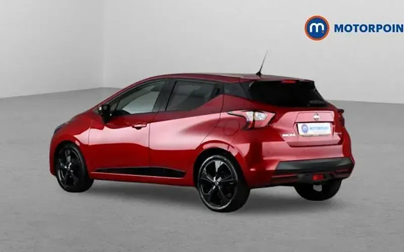 Used Nissan Micra 101 HP (74 kW) 2020 Red Hatchback