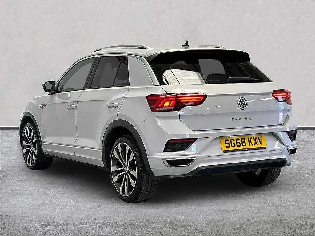 Used VW T-Roc R-line 115 HP (84 kW) 2018 Silver SUV