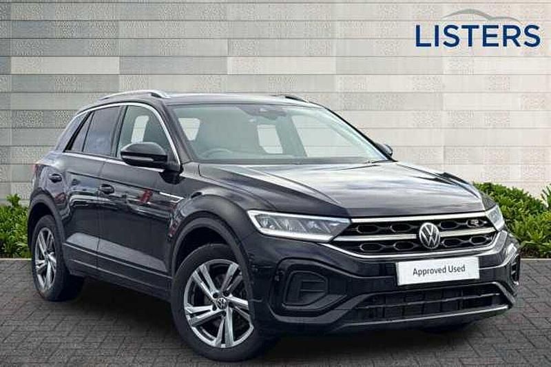 Used VW T-Roc R-line 150 HP (110 kW) 2023 Black SUV