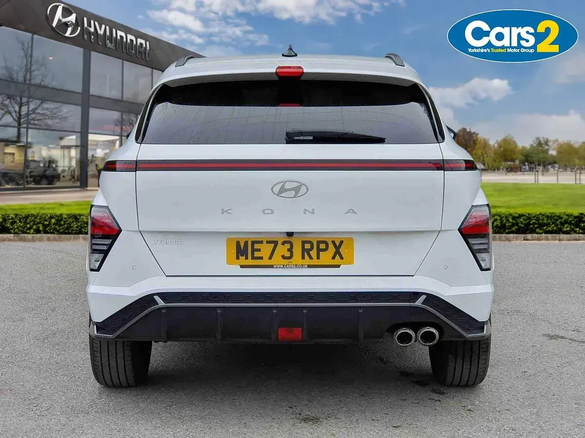 Used Hyundai Kona N Line 120 HP (88 kW) 2024 White SUV