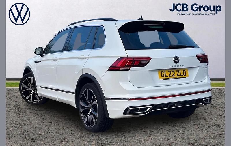 Used VW Tiguan R-line 190 HP (139 kW) 2022 White SUV