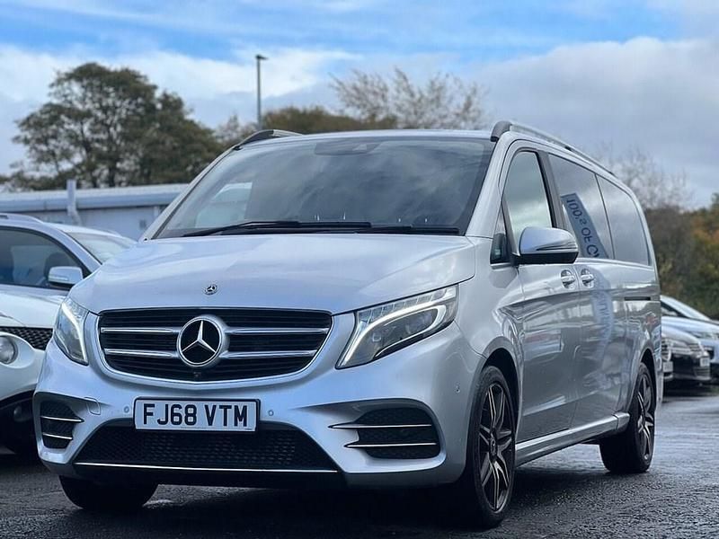 Used Mercedes V250 AMG line 190 HP (139 kW) 2019 Silver MPV
